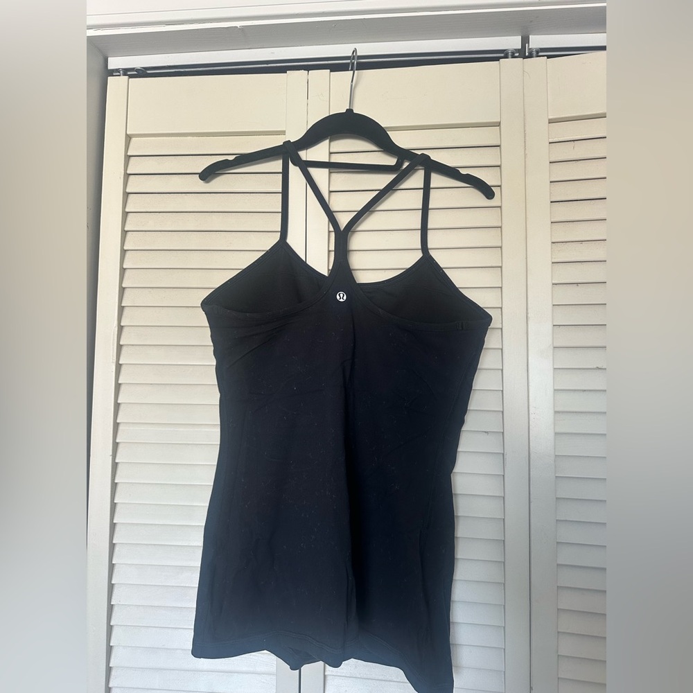Lululemon Black Y-Back Tank